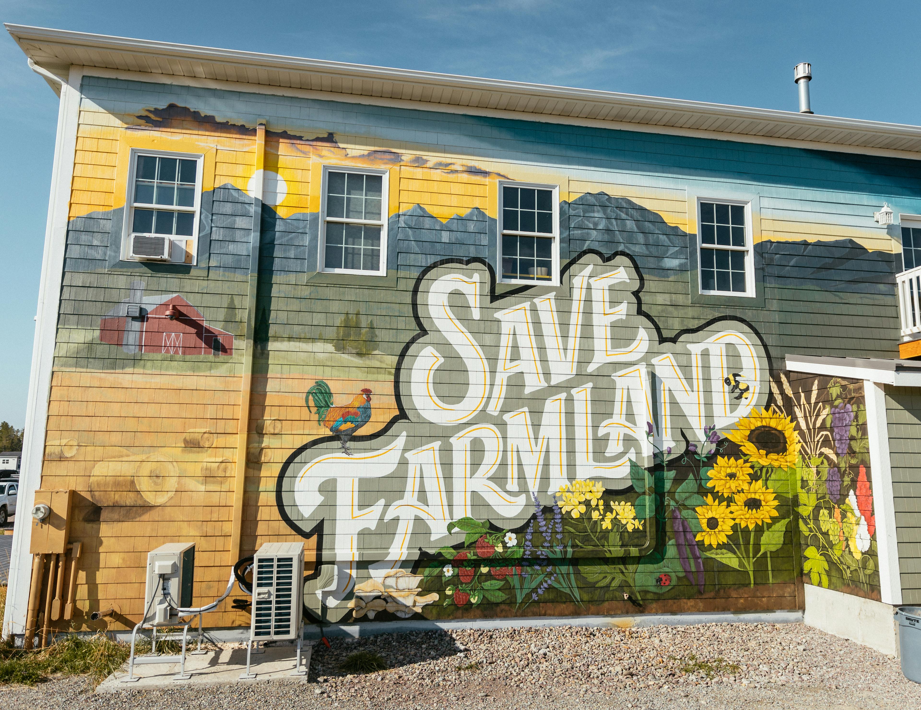 Save Farmland Mural